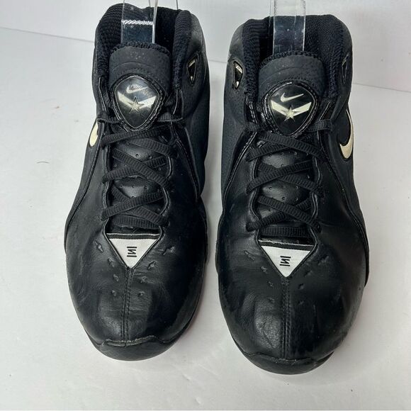 Nike Black white High-Top Shox Athletic Shoes 9 vintage 2005 main image 7
